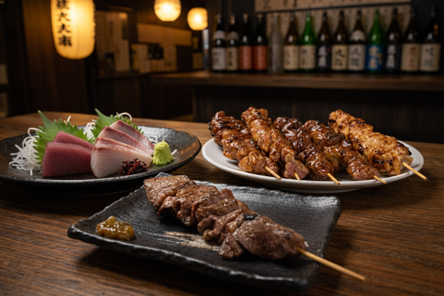 居酒屋 壱ふじの串焼きと刺身